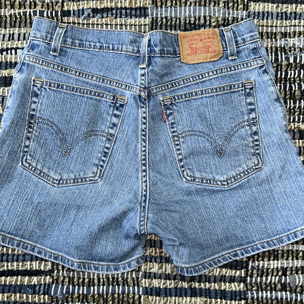 Levi's Classic Blue Denim Shorts